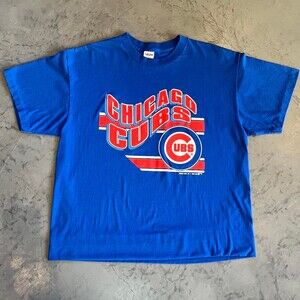 Vintage 1990 Chicago Cubs T Shirt B 75 A